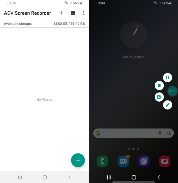 ADV Registratore Schermo