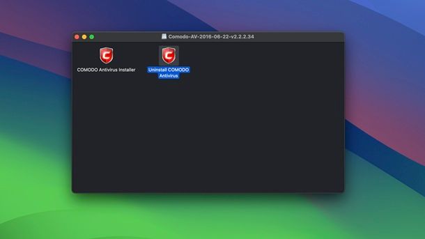 Uninstaller integrato programmi macOS