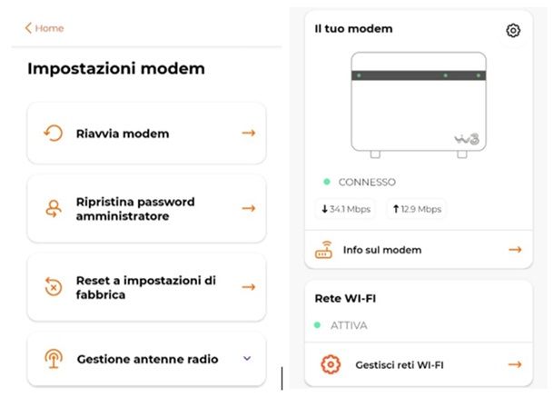 Come accedere al router WINDTRE