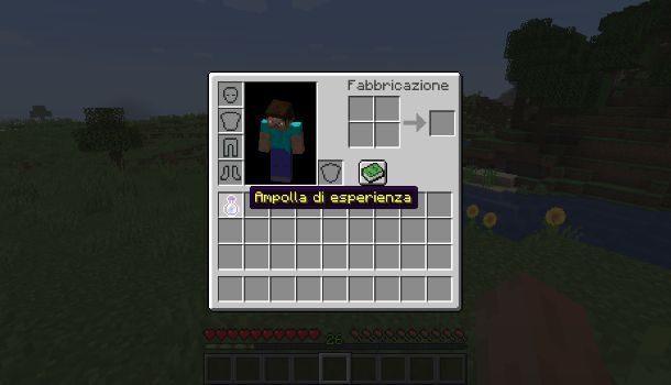 Come fare le ampolle di esperienza su Minecraft