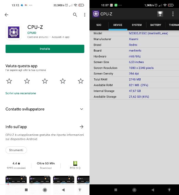 CPU-Z Android