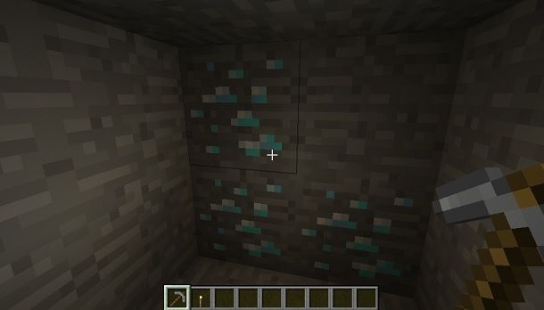 Trovare diamanti su Minecraft