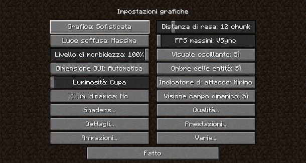 OptiFine Minecraft