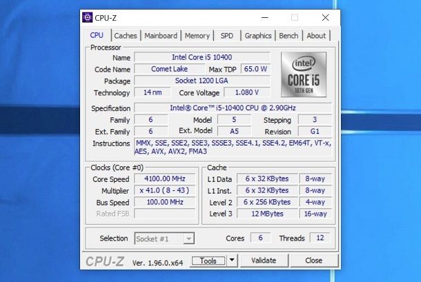CPU-z