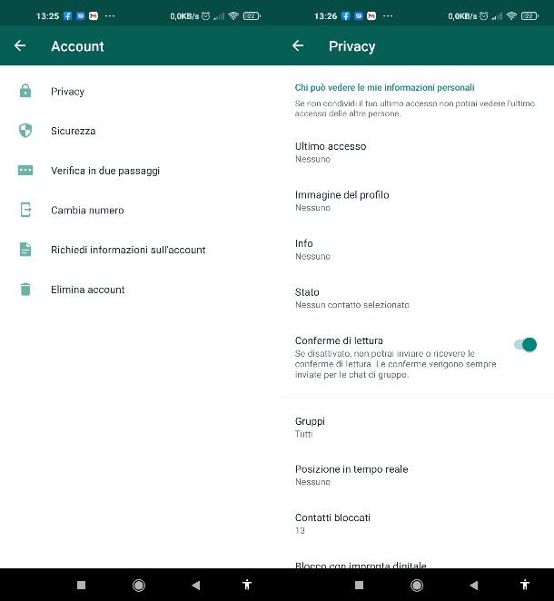 Privacy WhatsApp