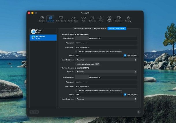 Come aggiornare il client di posta elettronica Postecert