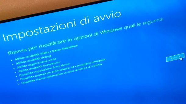 Modalità provvisoria Windows 11