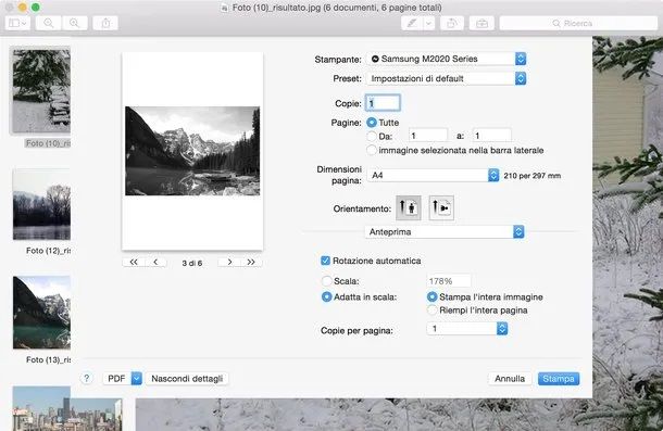Anteprima Mac