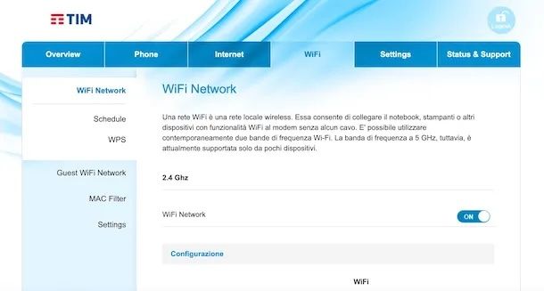 TIM Smart Modem