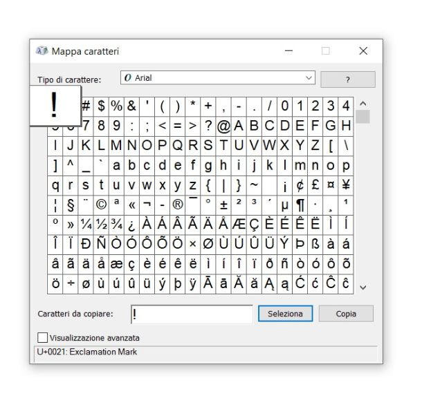 Come Mettere Il Punto Esclamativo Sul Computer Salvatore Aranzulla