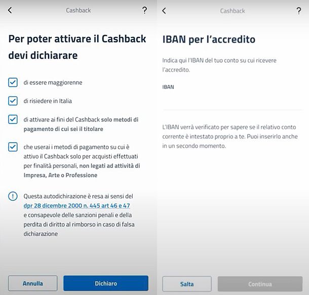 App per cashback IO