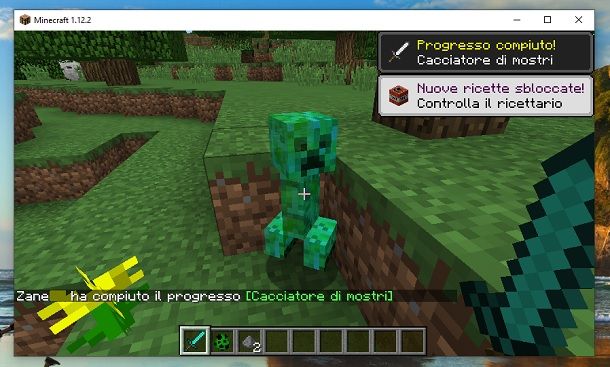 Skin Creeper da raccogliere Minecraft