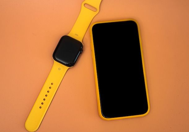 Abbinamento sales apple watch