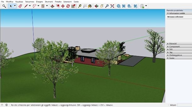 Progettare casa in 3D SketchUp
