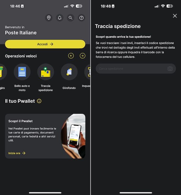 App Poste Italiane