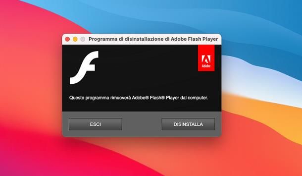 Come disinstallare Adobe Flash Player: Mac