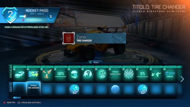 Rocket Pass Rocket League