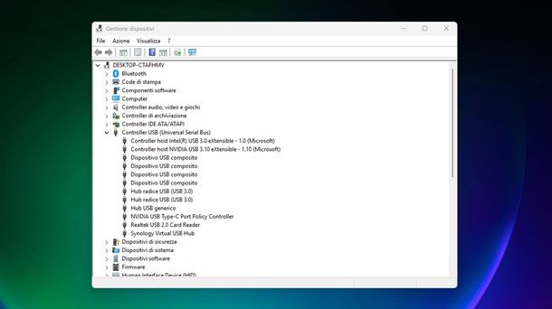 Come riabilitare le porte USB Windows 11
