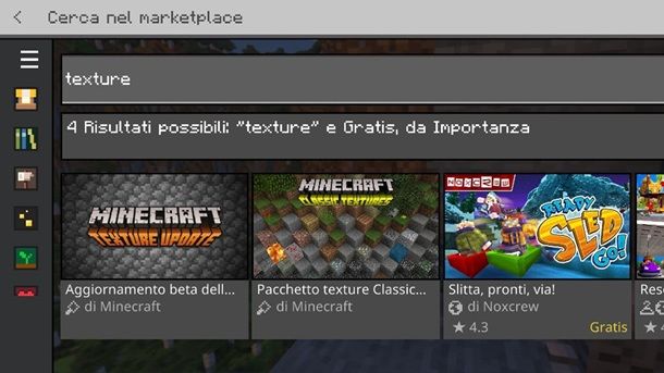 Marketplace Minecraft Bedrock texture pack