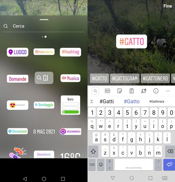 Come funzionano gli hashtag nelle Storie di Instagram