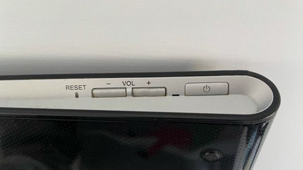 Pulsante reset vecchi tablet