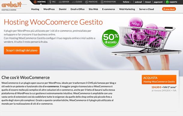 Aruba WooCommerce