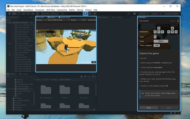 Giocare LEGO Minifigure Unity