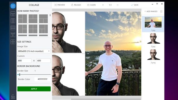 Altri programmi per unire foto Windows 11