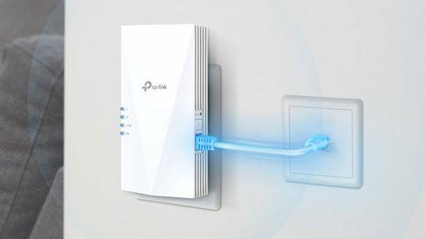 Porte e connessioni ripetitore WiFi