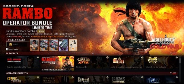 Bundle Rambo COD Warzone