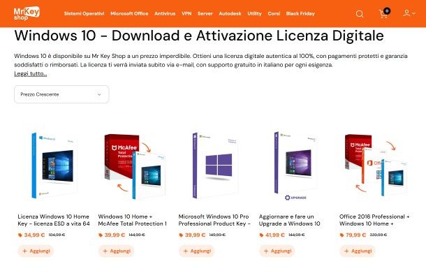 Come scaricare Windows 10