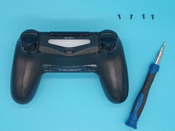 come smontare e riparare il controller dualshock ps4 - problema