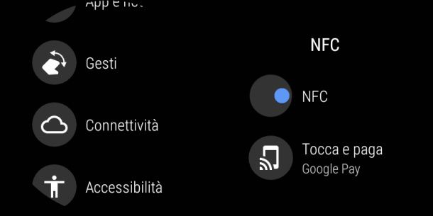 Come attivare NFC su Android