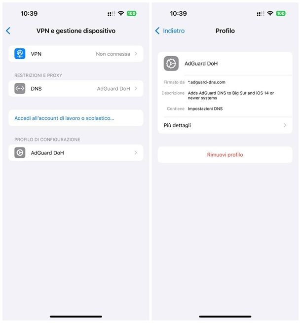 Come disabilitare adblock