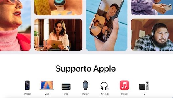 Supporto Apple