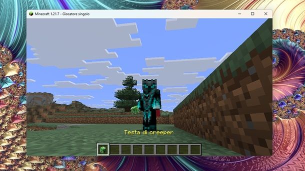 Come givvarsi le teste su Minecraft