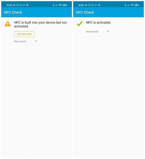 Come attivare NFC su Android
