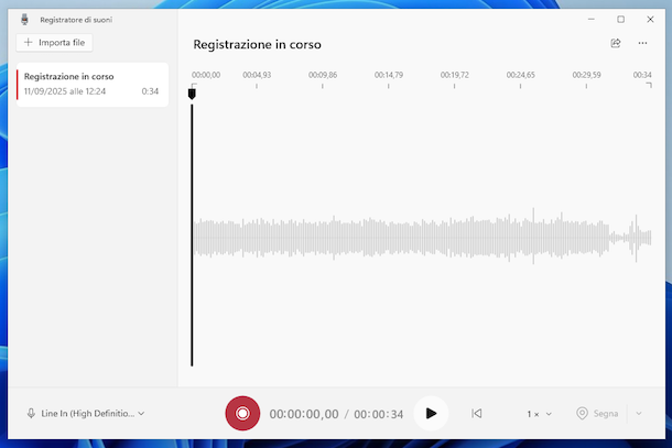 Registratore di suoni