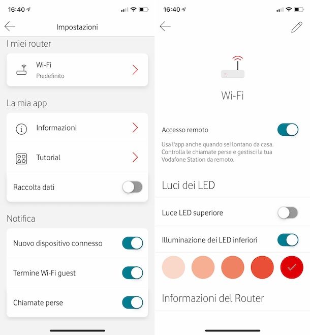 Come riavviare il modem Vodafone