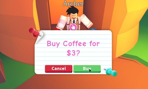 Comprare su Adopt Me Roblox