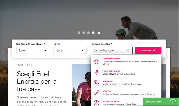 Come cambiare gestore luce e passare a Enel Energia