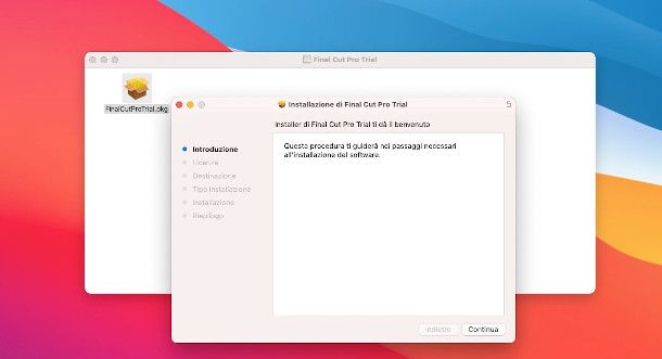 installazione final cut pro x