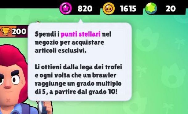 Punti stellari Brawl Stars