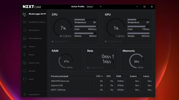 NZXT CAM temperatura CPU Windows
