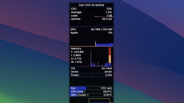 XRG macOS