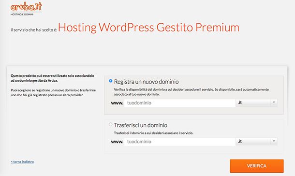 Come gestire un sito Web con Hosting WordPress Aruba Gestito