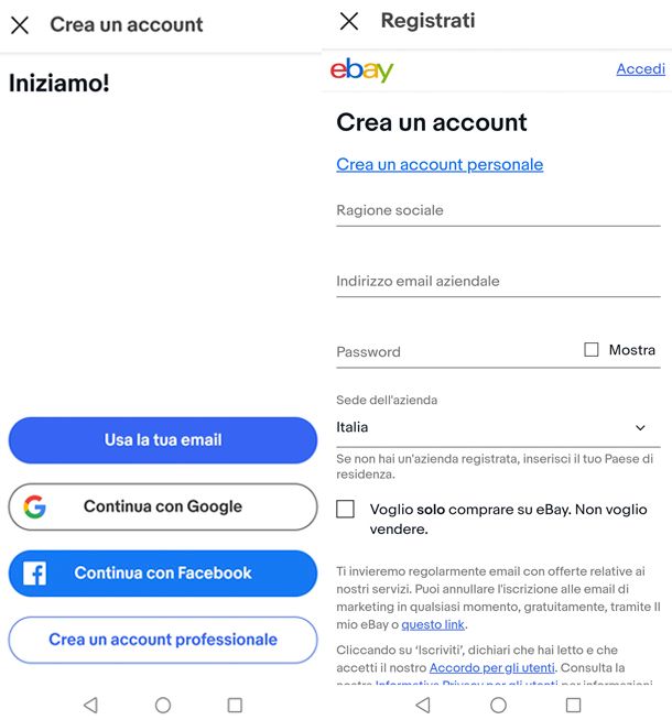 Come fare dropshipping su eBay da smartphone