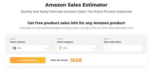 AMZScout Amazon Sales Estimator Tool Libri