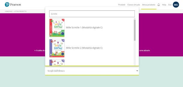 attivazione libro digitale Pearson scuola primaria 