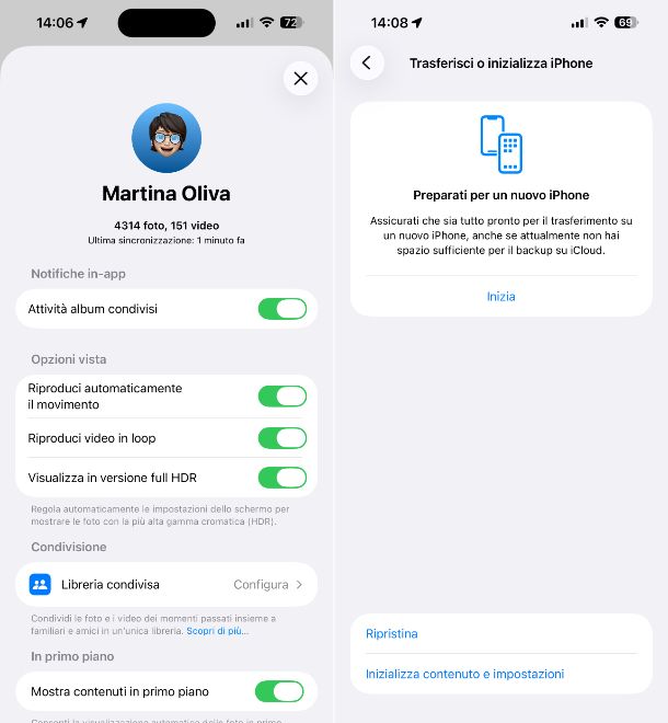 Ripristino foto iPhone